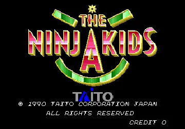 The Ninja Kids (World) screen shot title